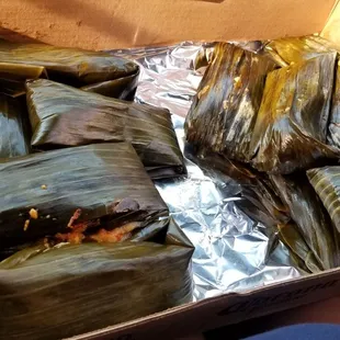 Huge and delicious tamales!