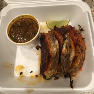 Quesa Birria Tacos