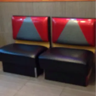 Cute waiting area seats