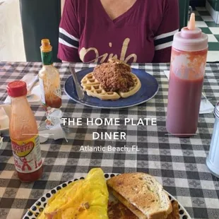 Brunch with my mom.