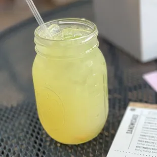 Pineapple jalapeño mojito