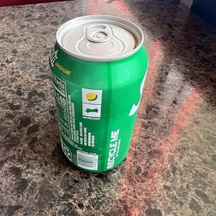 Canned sprite
