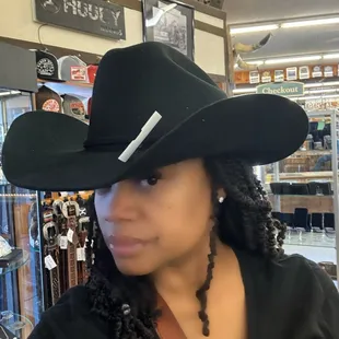They have a hat in store that fits my large head with abundant tresses...