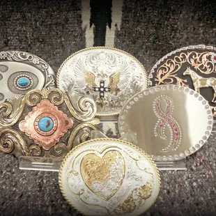 Buckles and jewelry to fit every taste