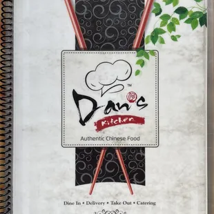 a cookbook and chopsticks