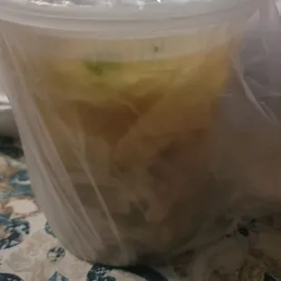 Two soups named wonton.. .... DISGUSTING $20 DOWN THE DRAIN