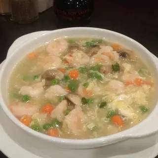 Shrimp in Lobster Sauce Lunch