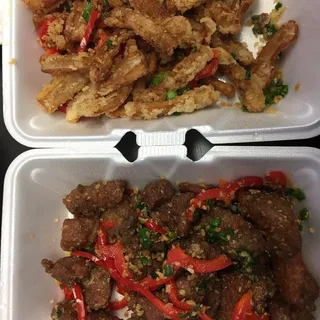 Salt and Pepper Pork Chop