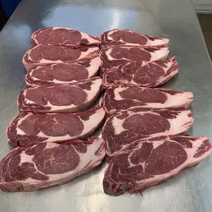 Ribeye steaks