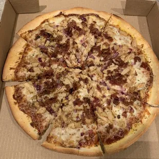 BBQ Chicken pizza