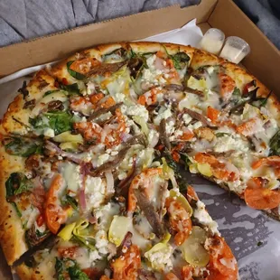 Veggie pizza