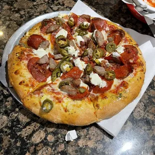 food, pizza