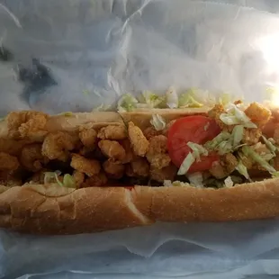 Shrimp po boy