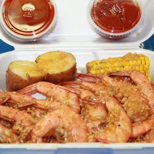 Boiled Shrimp is now on the menu.