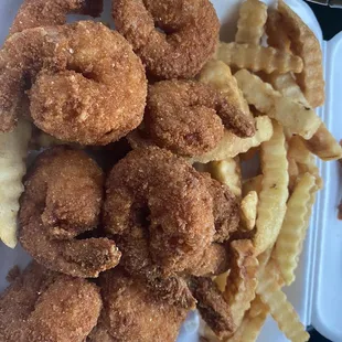 Shrimp dinner