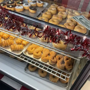 a variety of donuts