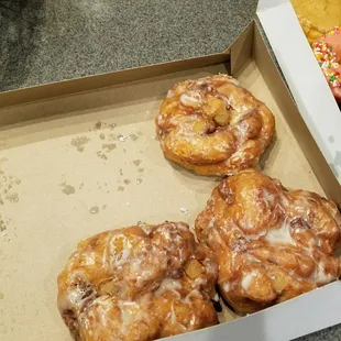 Apple fritters (after we already ate 3)