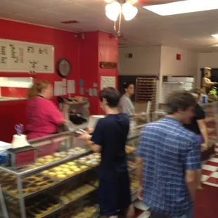 The scene at 1:00 AM