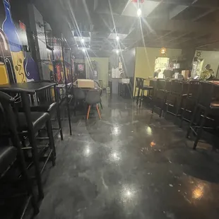 Seating and Bar Area