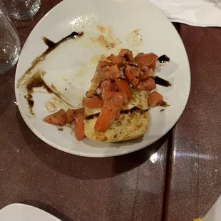 Bruschetta! So good I ate before my phone did