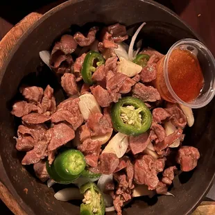 Spice Stir Fried Rice Cake