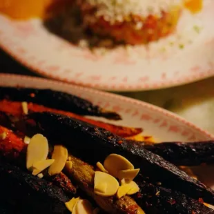 ROASTED BABY CARROTS｜STEAK TARTARE