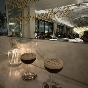 Espresso martinis are to DIE for