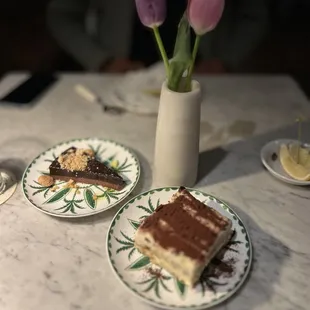 Chocolate Creme Caramel, Dante&apos;s Signature Tiramisu