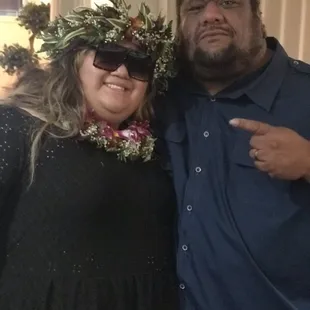 Sa's high graduation party with unk Mathew. She's heading to (CSFU)..