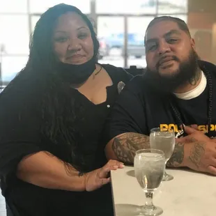 Niece Tee n hubby Jay