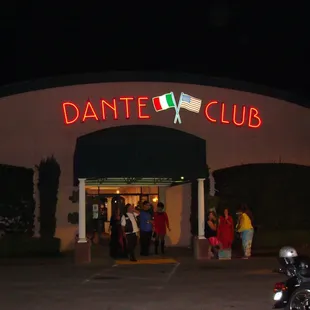 Dante Club entrance