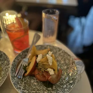 Heirloom Tomato &amp; Peach Salad