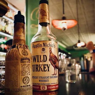 Ingredients to the vintage old fashioned.