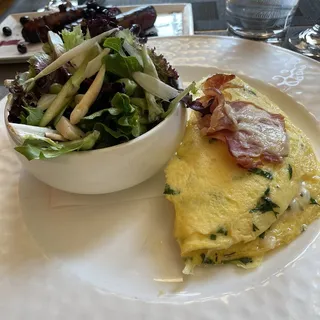 Ham and Gruyere Omelette