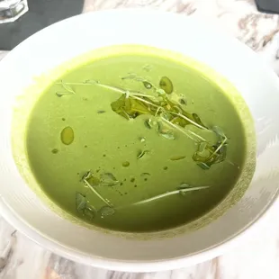 Asparagus &amp; Ramp Soup