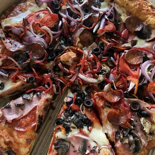 1. California Combo Pizza