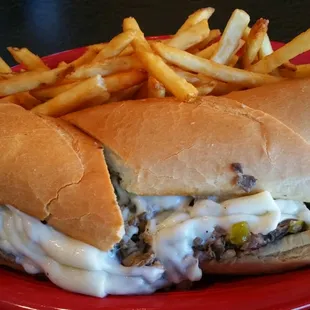 Philly Cheese Steak Sandwich