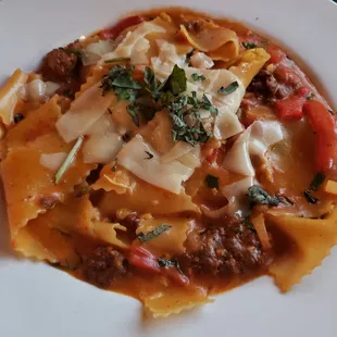 Pappardelle Diablo pasta