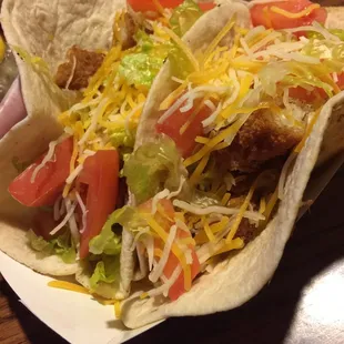 Awesome fish tacos