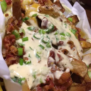 Game day fries are to die for.