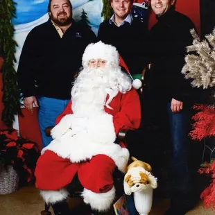 Dana, Kyle &amp; Dante with Santa