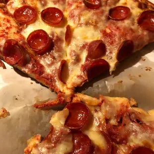 There jumbo roni cup pizza