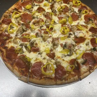 pizza, food