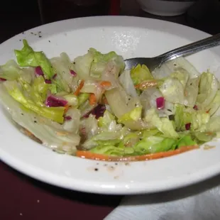the &quot;salad&quot;