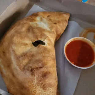 Huge calzone