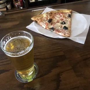 On Tour Brewery Lightning Strike And Vegan Pizza Slice