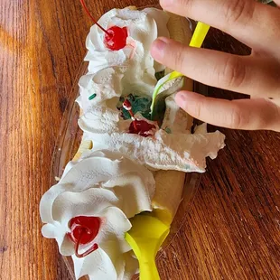 Banana split!!!