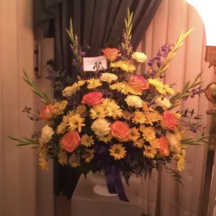 Beautiful flowers delivered.