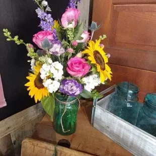 Bright Fall Arrangement