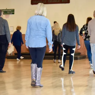Line dancing lessons